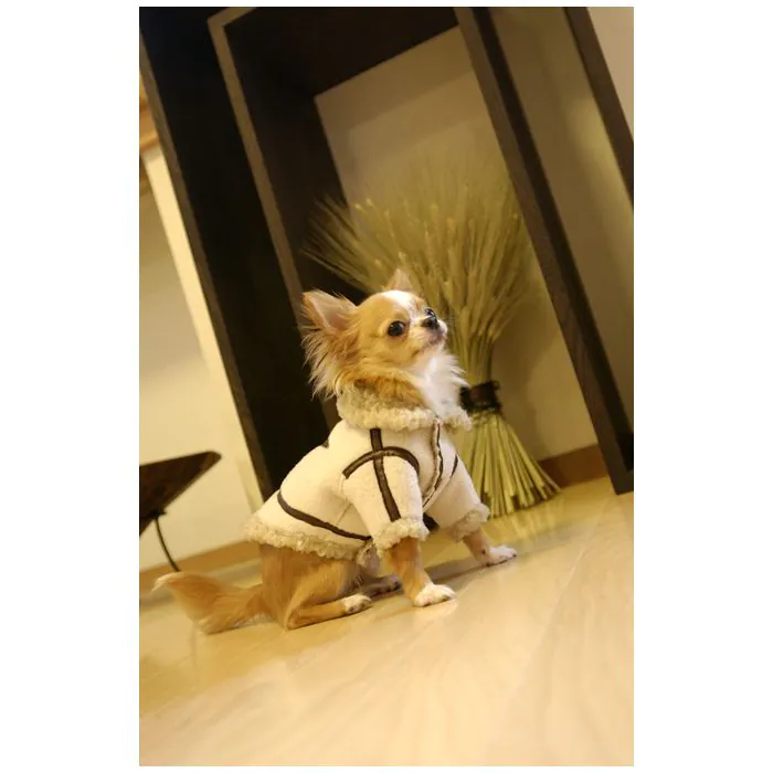 犬服ハンドメイド 立体ラビットファー 確認用 MD-002-D- 型紙-犬服-僕専用