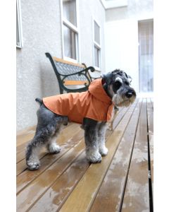 【犬の服】雨の日のお散歩用コート型紙と作り方