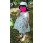 子供服 ノースリーブワンピースの型紙【ダウンロード版】