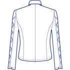 テープ使いブラウス型紙(パターン)