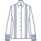 ピンタックギャザーブラウス型紙(パターン)