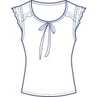 フリルタンクトップ型紙(パターン)【ダウンロード版】
