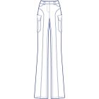 ワークパンツ型紙(パターン)【ダウンロード版】