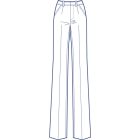 総裏ストレッチストレートパンツ型紙(パターン)【ダウンロード版】