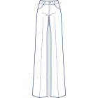 ストレッチバギーパンツ型紙(パターン)【ダウンロード版】