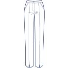 ストレッチサブリナパンツ型紙(パターン)