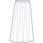 14枚接ぎ総裏フレアースカート型紙(パターン)