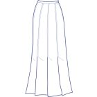 8枚接ぎ総裏裾タックスカート型紙(パターン)【ダウンロード版】