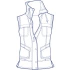 スタンドカラーベスト型紙(パターン)【ダウンロード版】