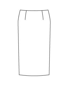 後ベンツのタイトスカート型紙と作り方【ダウンロード版】