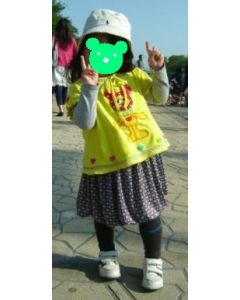 子供服　バルーンスカートの型紙【ダウンロード版】
