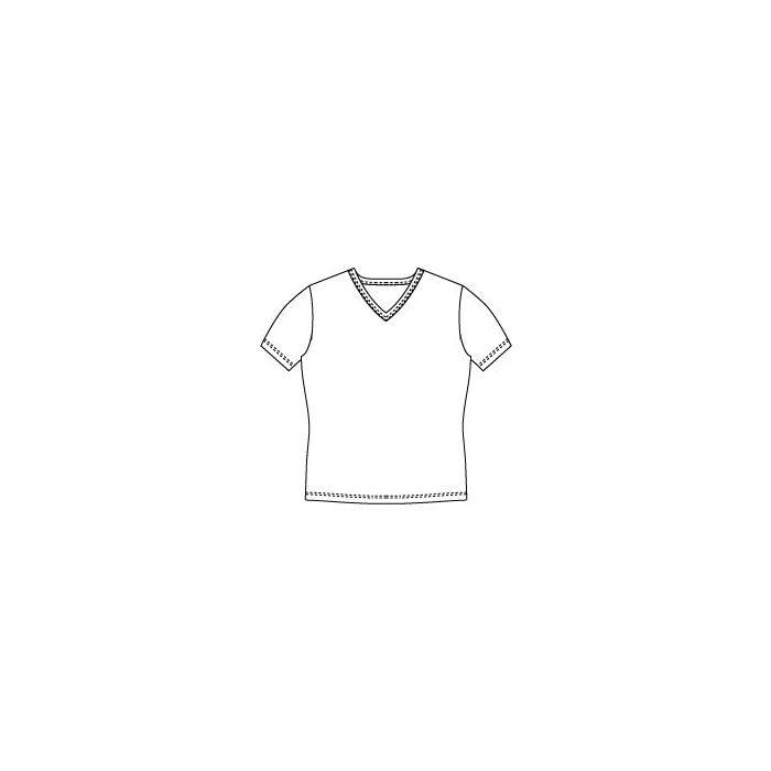 パターン 型紙 とボタンのf つくりえーたー メンズサイズ 半袖vネックtシャツの型紙 F つくりえーたー Pro